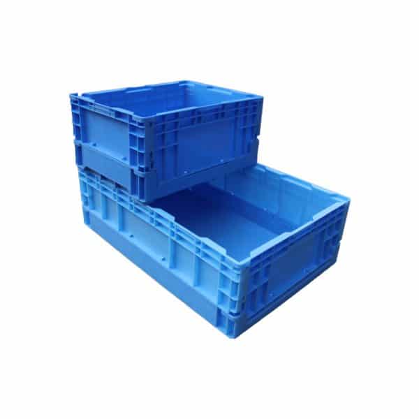 Durable foldable plastic storage box for wholesale
