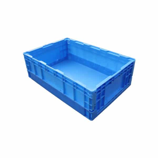 Durable foldable plastic storage box for wholesale