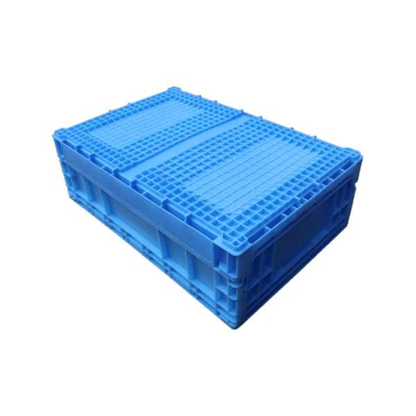 Durable foldable plastic storage box for wholesale