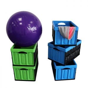collapsible plastic totes