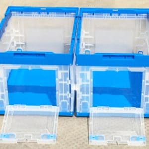 foldable plastic container