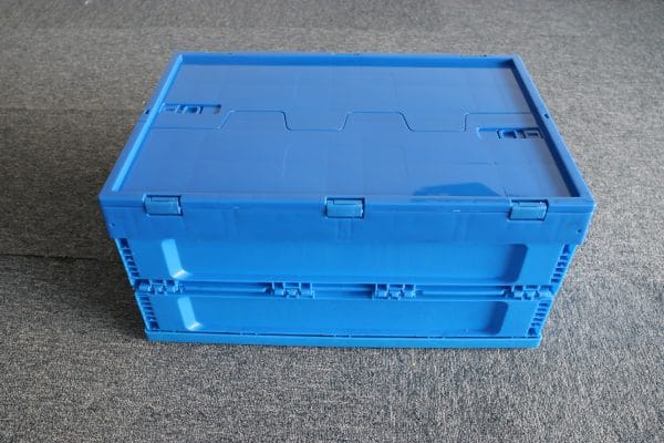 folding crate with wheels