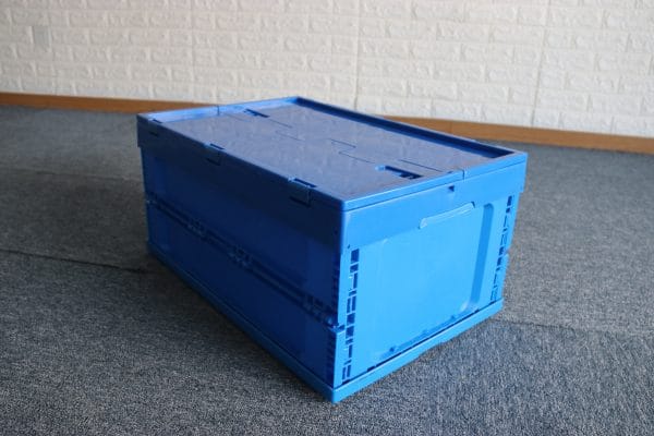 folding crate with wheels