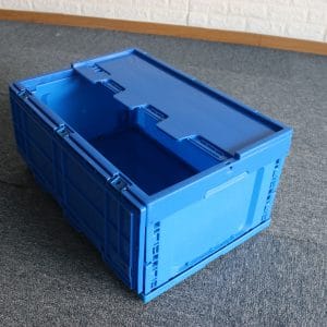 folding crate with wheels
