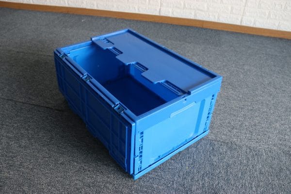 folding crate with wheels