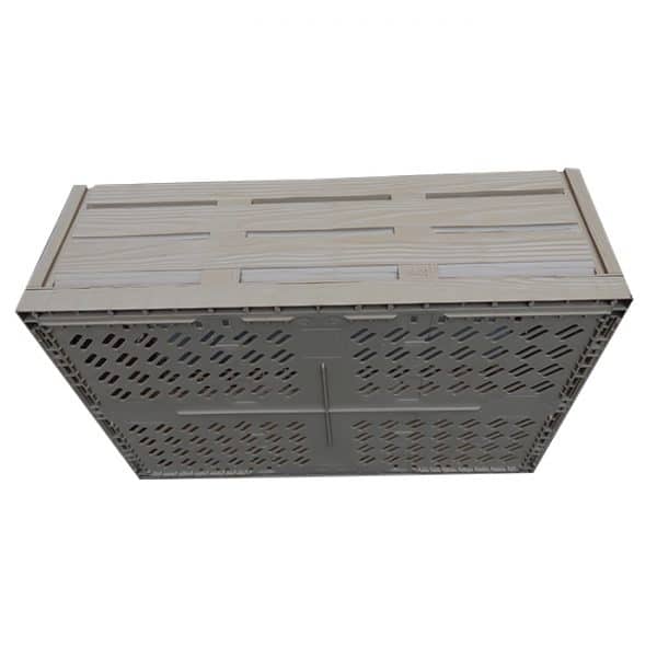 mesh style folding containers