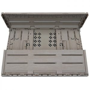 mesh style folding containers