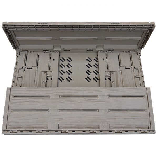 mesh style folding containers