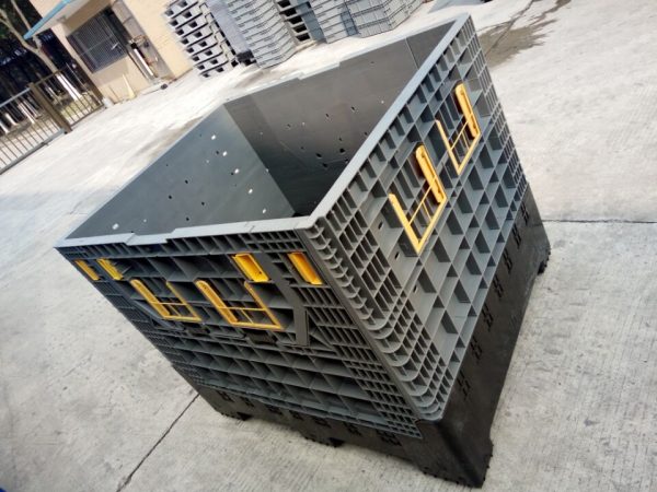 pallet pack collapsible bulk container