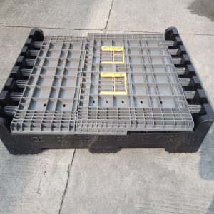 pallet pack collapsible bulk container