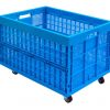 plastic folding tote boxes