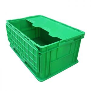 stackable turnover crate