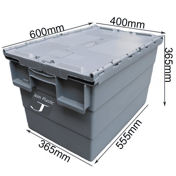 cheap plastic totes with lids-6436