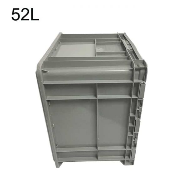 euro containers with hinged lid