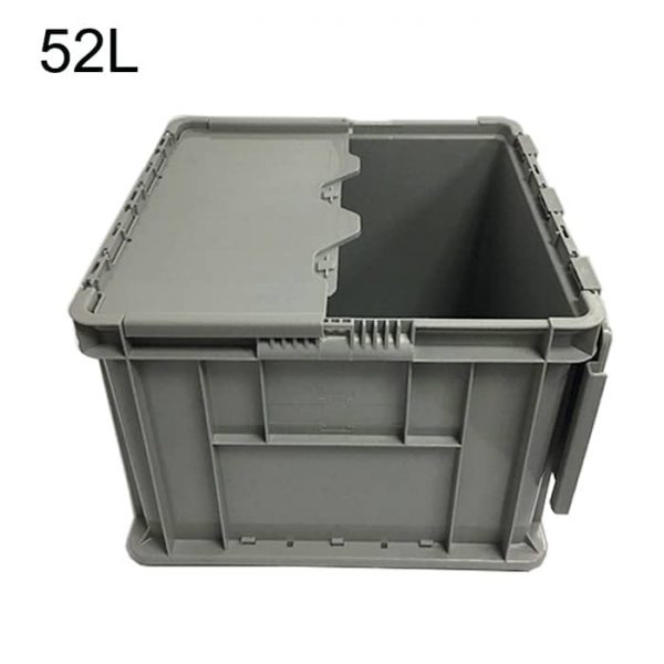 euro containers with hinged lid