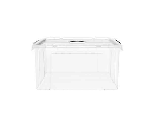 33L clear plastic storage totes, clear plastic storage container - Image 4