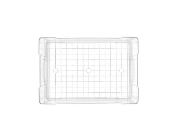 33L clear plastic storage totes, clear plastic storage container - Image 3