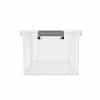66L clear plastic storage bin, cheap clear storage bins - Image 2
