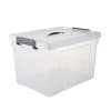 47L plastic clear storage containers, clear totes for storage