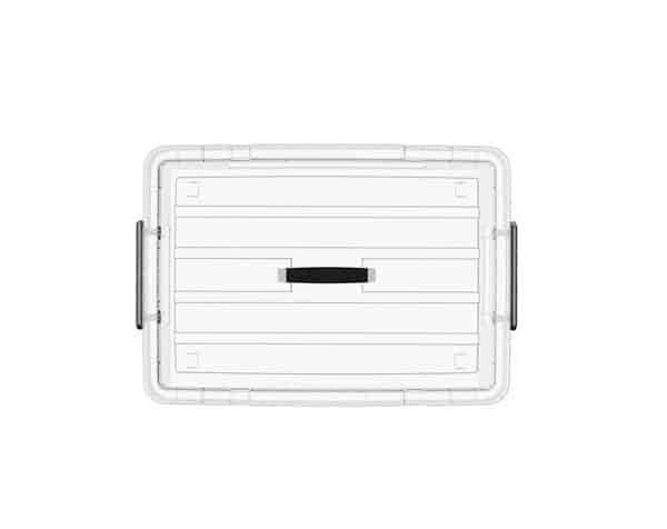 47L plastic clear storage containers, clear totes for storage - Image 6