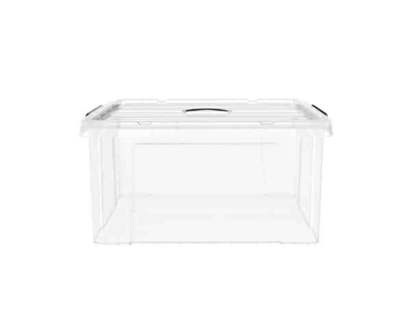 47L plastic clear storage containers, clear totes for storage - Image 4