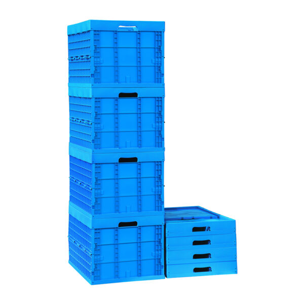 large collapsible plastic storage bins