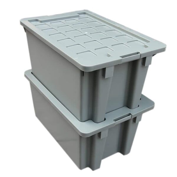plastic fish box with drainage system
