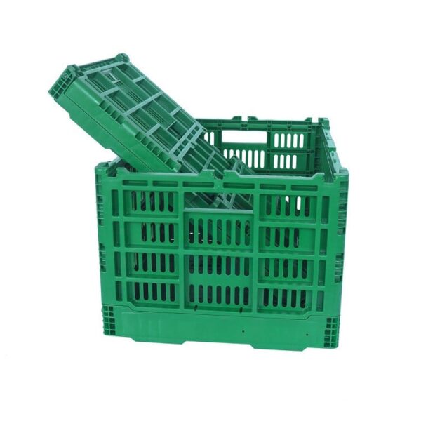 Plastic foldable vegetable crates​