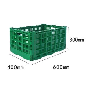 Plastic foldable vegetable crates​