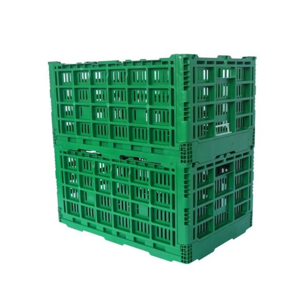 Plastic foldable vegetable crates​