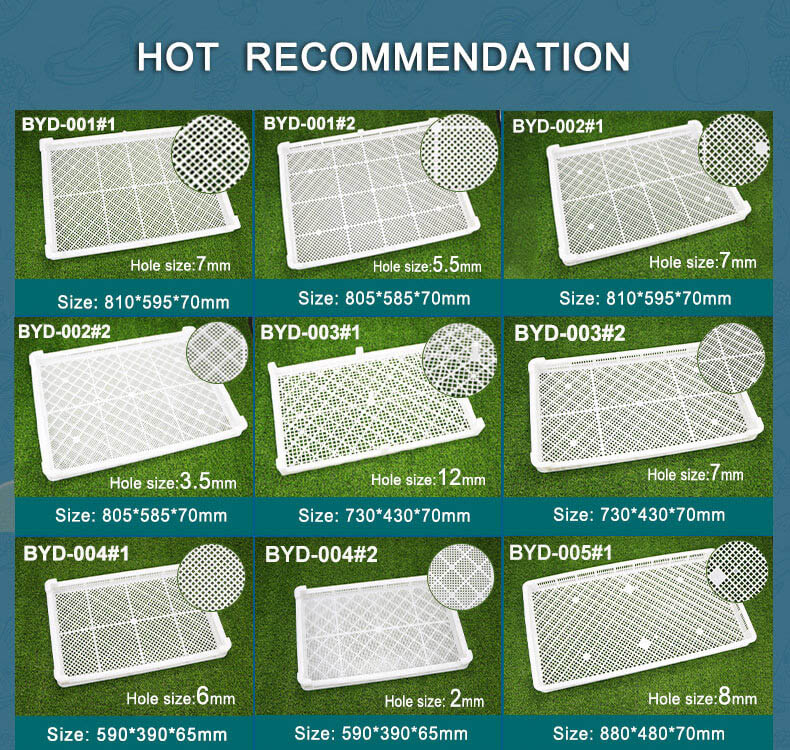 Plastic mesh Food Dehydrator Tray hot recommendation