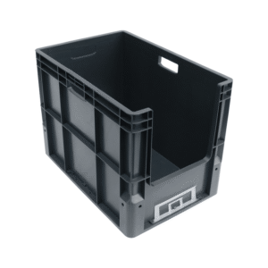 stackable bins open front