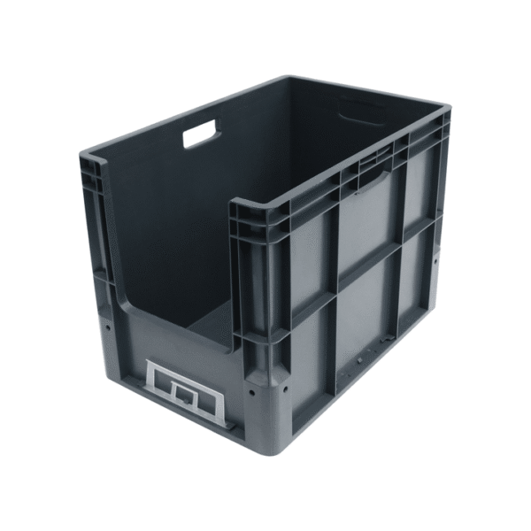 stackable bins open front