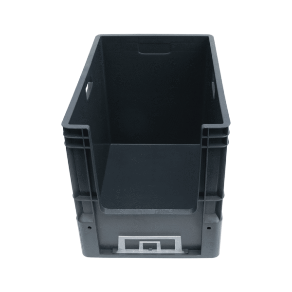 stackable bins open front