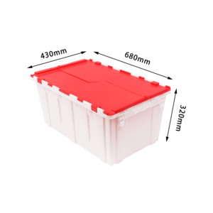 Tough Stack nest Storage Bins with Lid